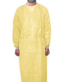 Viruguard Yellow Disposable Isolation Gown - IMS Euro